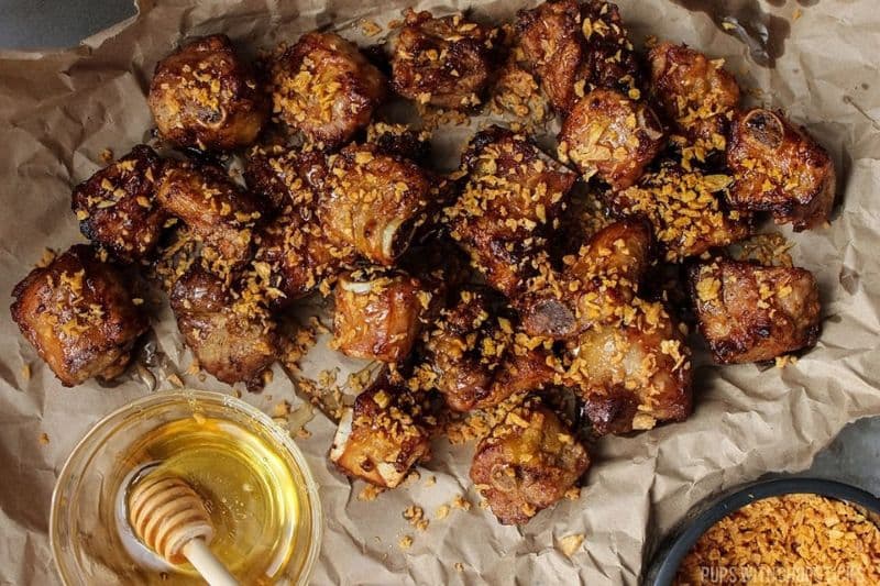 Crispy Honey Chilli Garlic Spareribs