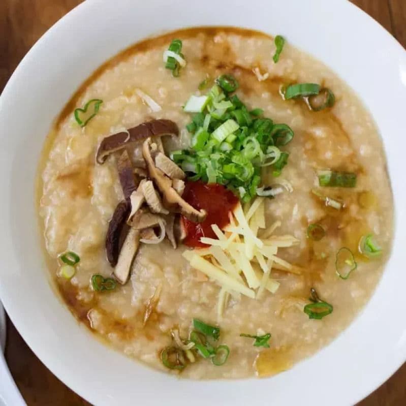 Boneless Chicken & Mushroom Congee