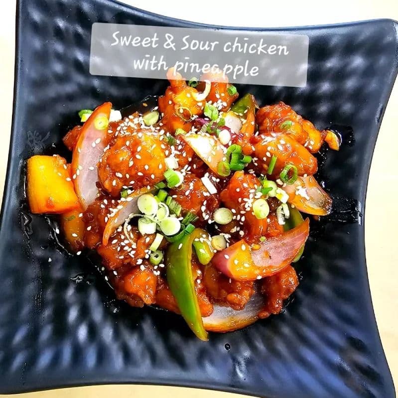 Sweet & Sour Chicken with Pineapple