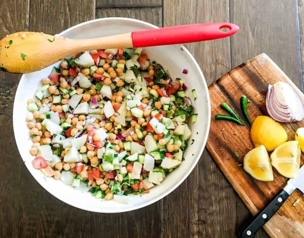 Indian Chaat Salad