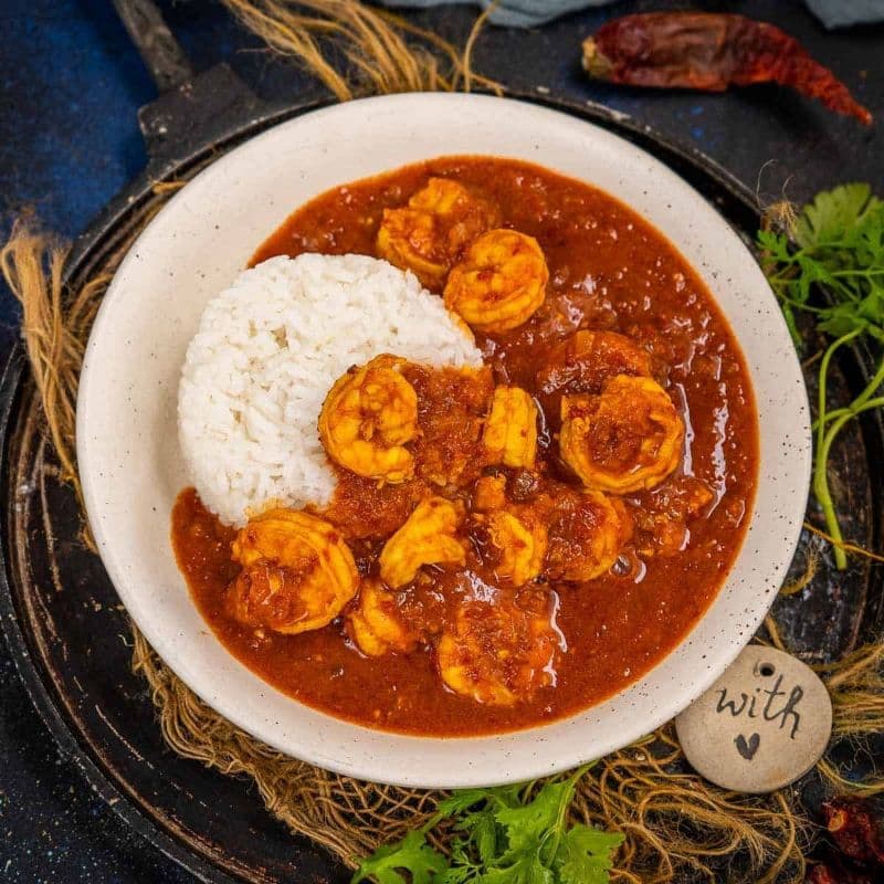Piro-Piro Prawn (8 pcs) Masala (Vindaloo)