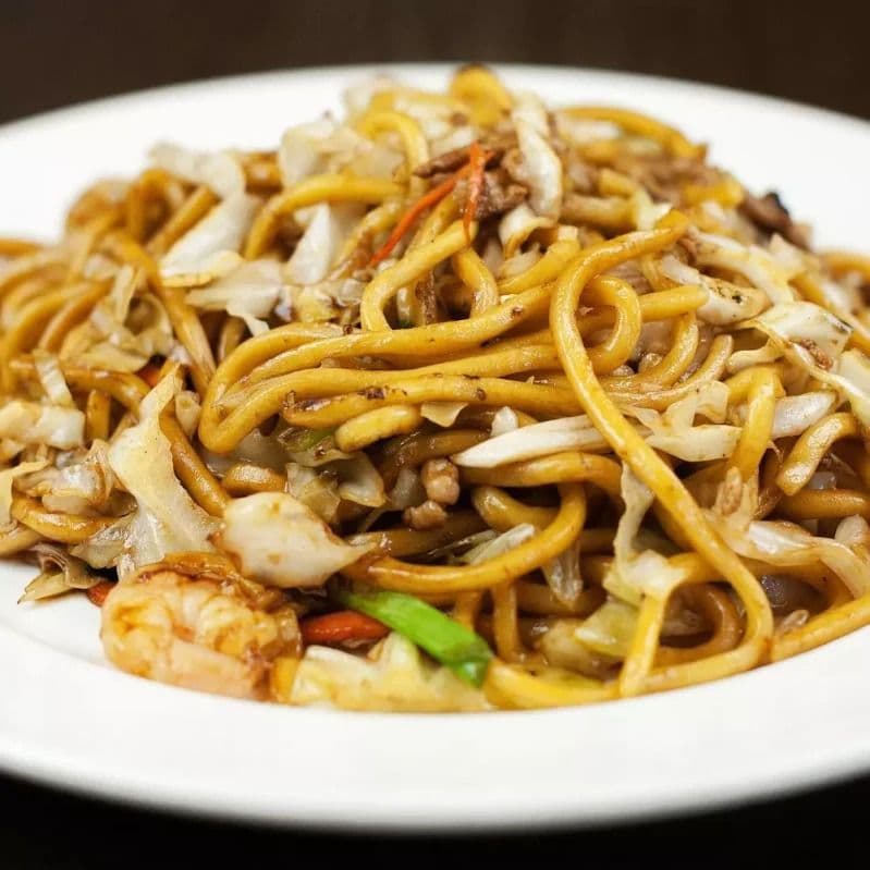 Shanghai Style Prawn Thick Noodles