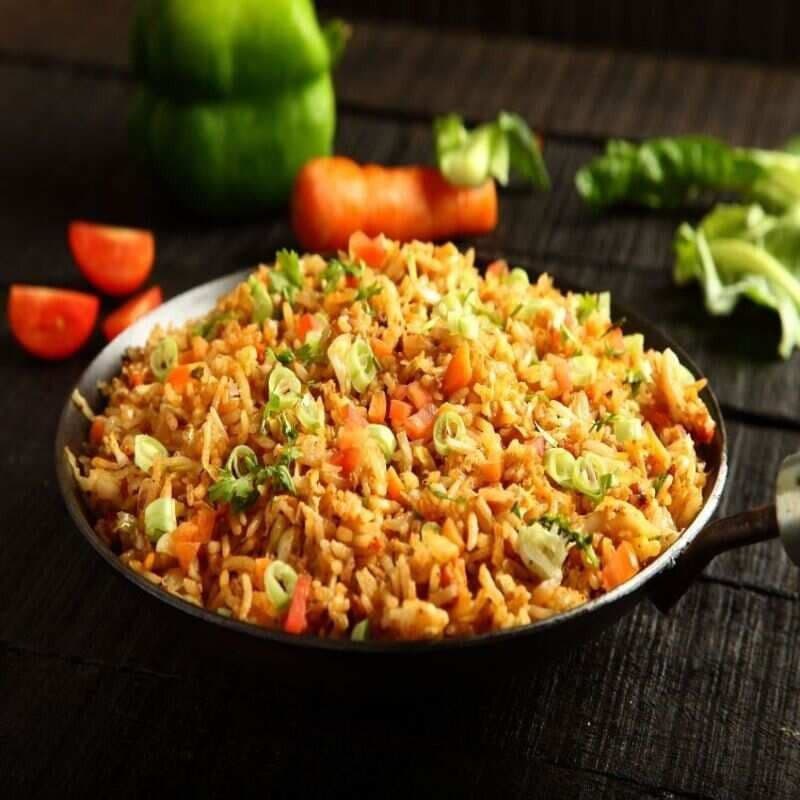 Chilli Garlic Egg Fried Rice