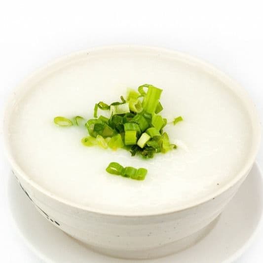 Sliced Fish with Ginger & Green Onion Congee