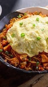 Triple Szechuan Chicken Fried Rice