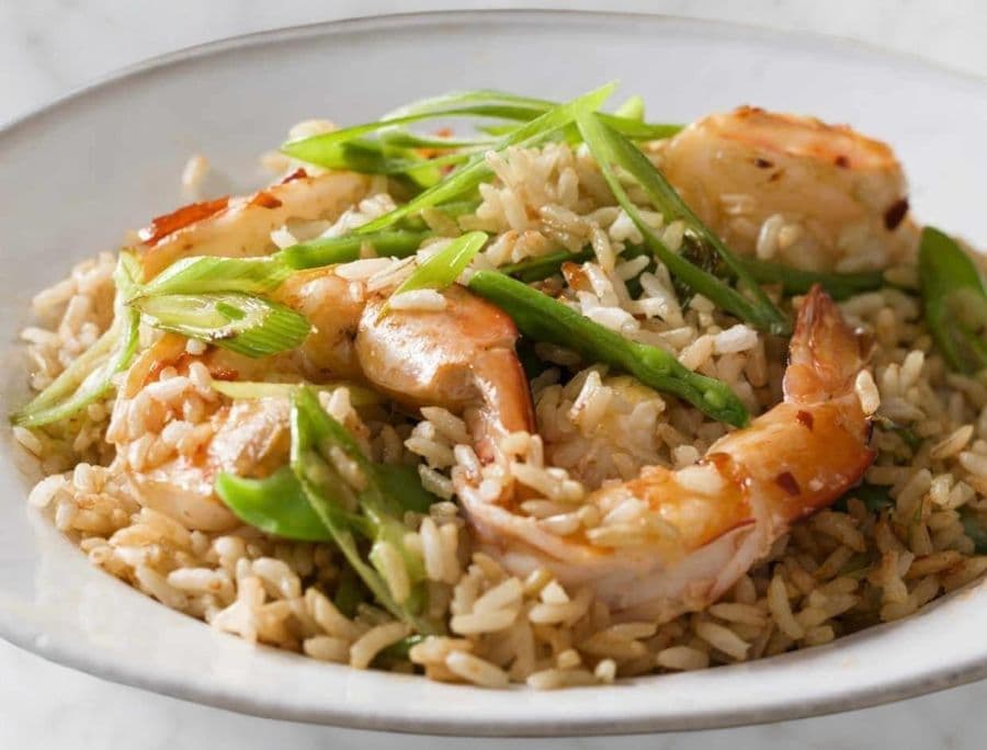 Chilli Garlic Prawn Fried Rice