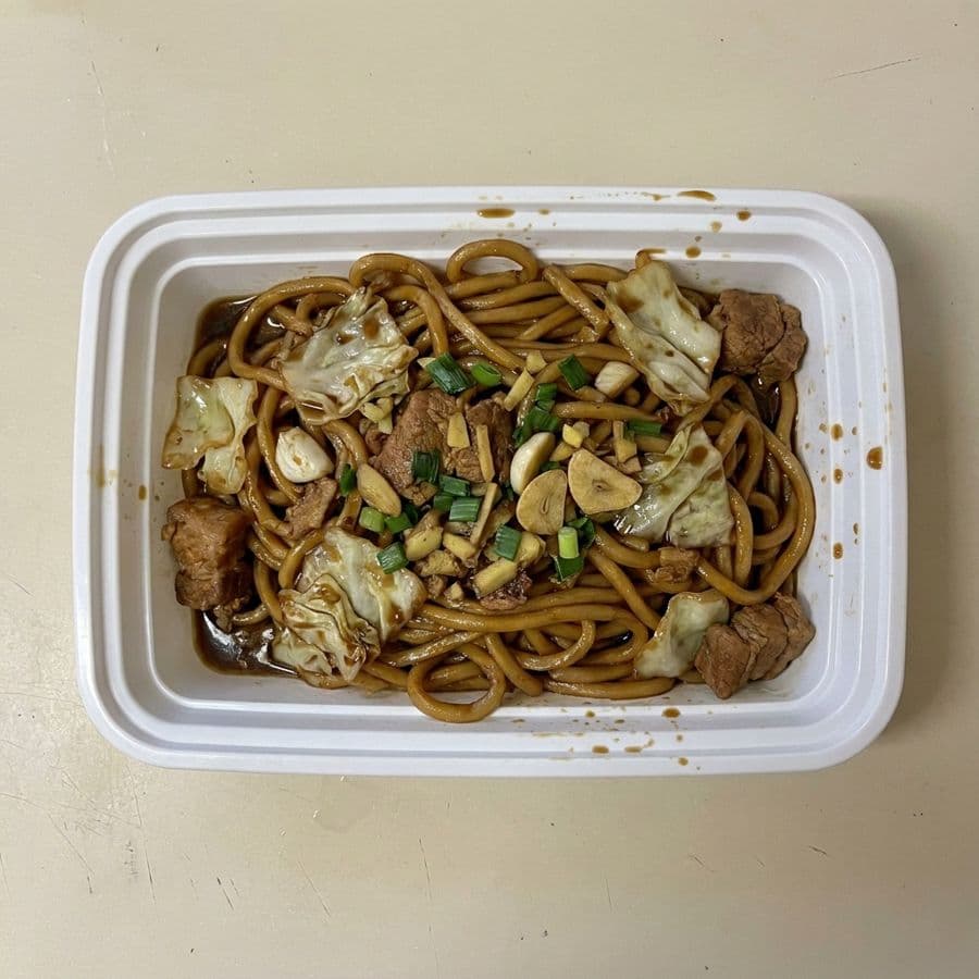 Shanghai Style Pork Thick Noodles