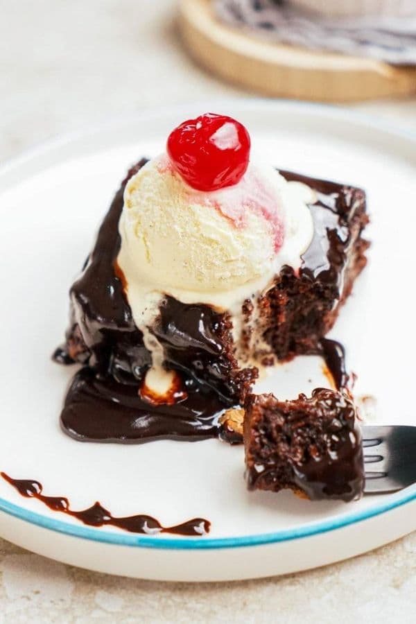 Brownie with Ice Cream