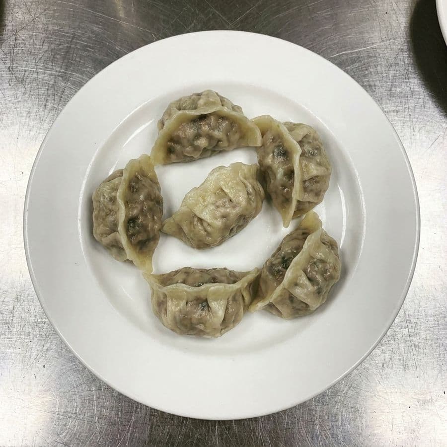 Leek Pork Dumpling (6 pcs)