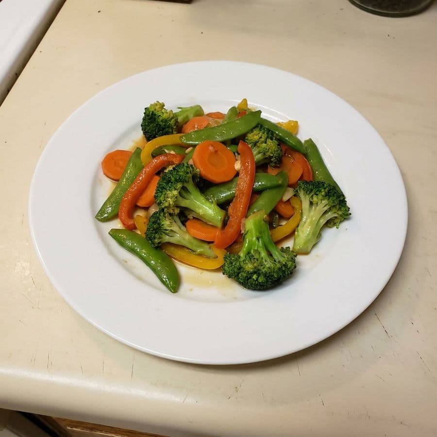 Sauteed Mixed Vegetables with Garlic