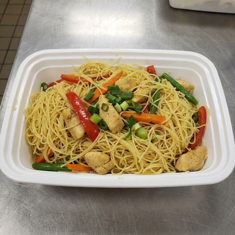 Singapore Style Chicken Vermicelli